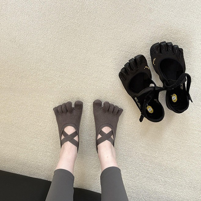 Medias Para Pilates Y Yoga - Chaussettes de yoga à cinq orteils