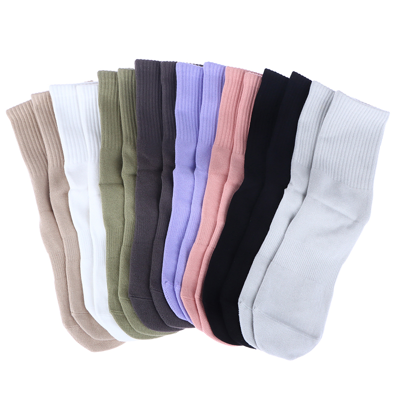 2 pièces coton respirant mi-mo - Medias Para Pilates Y Yoga avis et prix